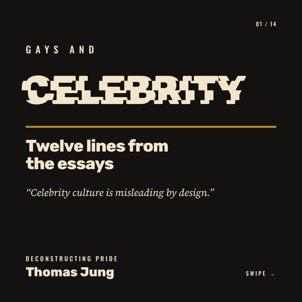 Gays and Celebrity Culture
