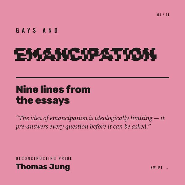 Gays and Emancipation